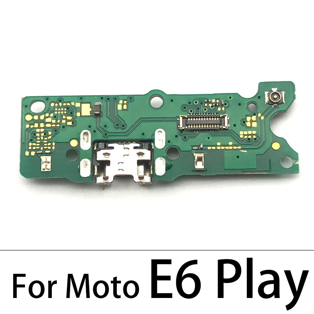 USB Charging Port Dock Charger Connector Board Flex Cable For Motorola Moto E3 E4 E4T E5 E6 Play E7 Plus E6s