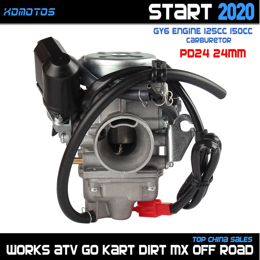 PD24J carburetorの実用評価：GY6エンジン搭載バイク・ゴーカートに最適な燃料供給装置の真実