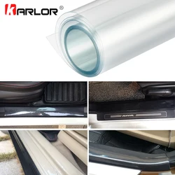 Film Vinyle Transparent pour Pare-choc de Voiture, Protection Anti-salissures, 500cm x 10/20/30/40/50cm