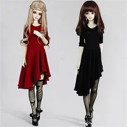 Fashion Oblique Hem Dress For 1/6,1/4,1/3 BJD Doll Clothes  Customized CWB1