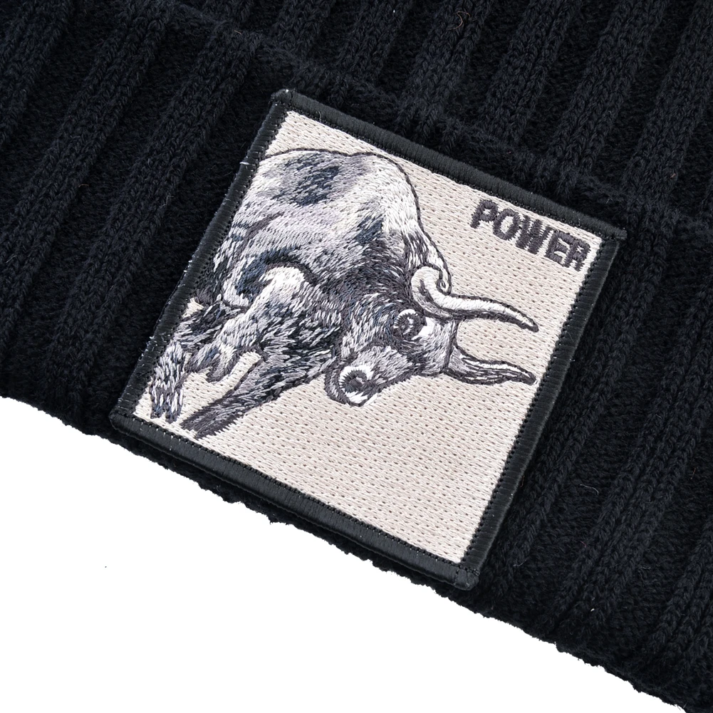 Fashion Skullcap Men Outdoor Streetwear Skullies Beanies Women Knitted Hip Hop Hat Boys Girls Kpop Bonnet Cap Black Knit Beanie