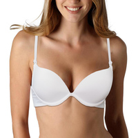 White Black Double Small Size Women Smooth Push Up Bra Sexy Lady Underwire T-shirt Brassiere Underwear Sexy Lingerie Bralette
