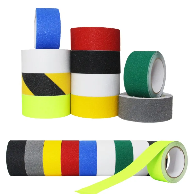 Frosted Anti Slip Tape Self Adhesive Tape Warning Tape ceramic Tile Frosted Stair Wear Resistant tape 5cm Wide And 5m long /roll