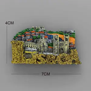 Dekoration für das Recht zu Hause, Jerusalem Souvenirs, Lissabon, Portugal, Wien, Pisa, Italien, Thailand, Elefant, Singapura, Merlion, Jordanien 10 Hauptverkäufe Iman Aveiro Portugal - №9