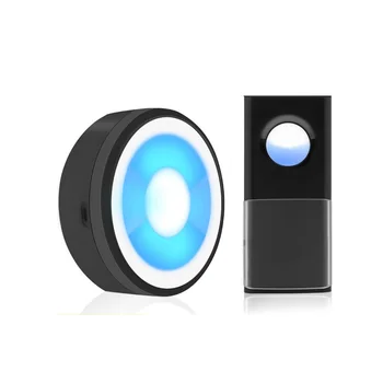 Drahtlose intelligente Türklingel mit USB-Stromversorgung für zu Hause, IP55, wasserdicht, 58 Musik, unterscheidt Vorder- und Hintertüren ohne Nachtlichter