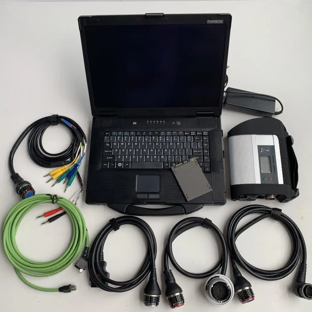 

Full Complete Set Mb Star C4 WIFI SD Connect with SSD 2023.12V Xen try/DTS/Vediamo MB SD Diagnostic Tool with Laptop CF52 4GB