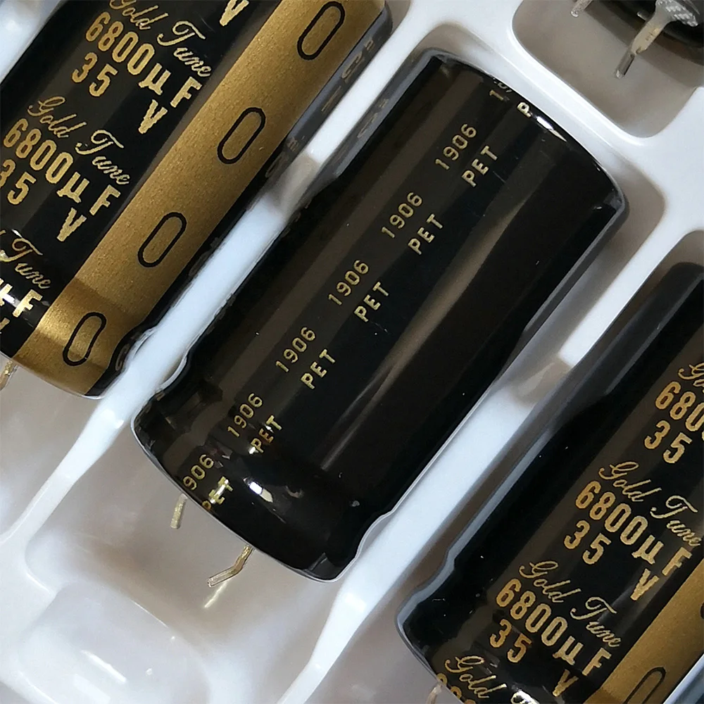 1 Buah-6 Buah 6800UF 35V Nichicon KG Tipe I 22*40Mm Pitch 10Mm 35V/6800Uf Kapasitor Elektrolitik Audio Kaki Aloi