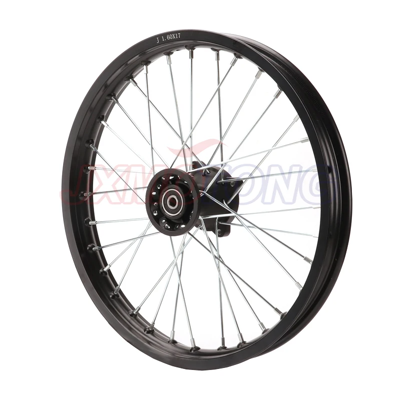 17 Inch Alloy Front Wheel 12mm or 15mm Alxe 1.60-17\