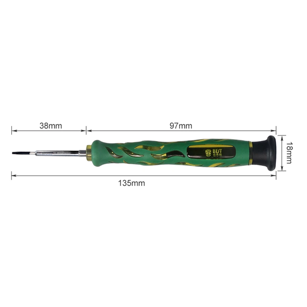 Imagem -03 - Chave de Fenda de Precisão para Iphone Repair Hand Tool Phillips 1.5 Slotted 1.2 Pentalobe t3 t4 t5 t6 2.0 Peça