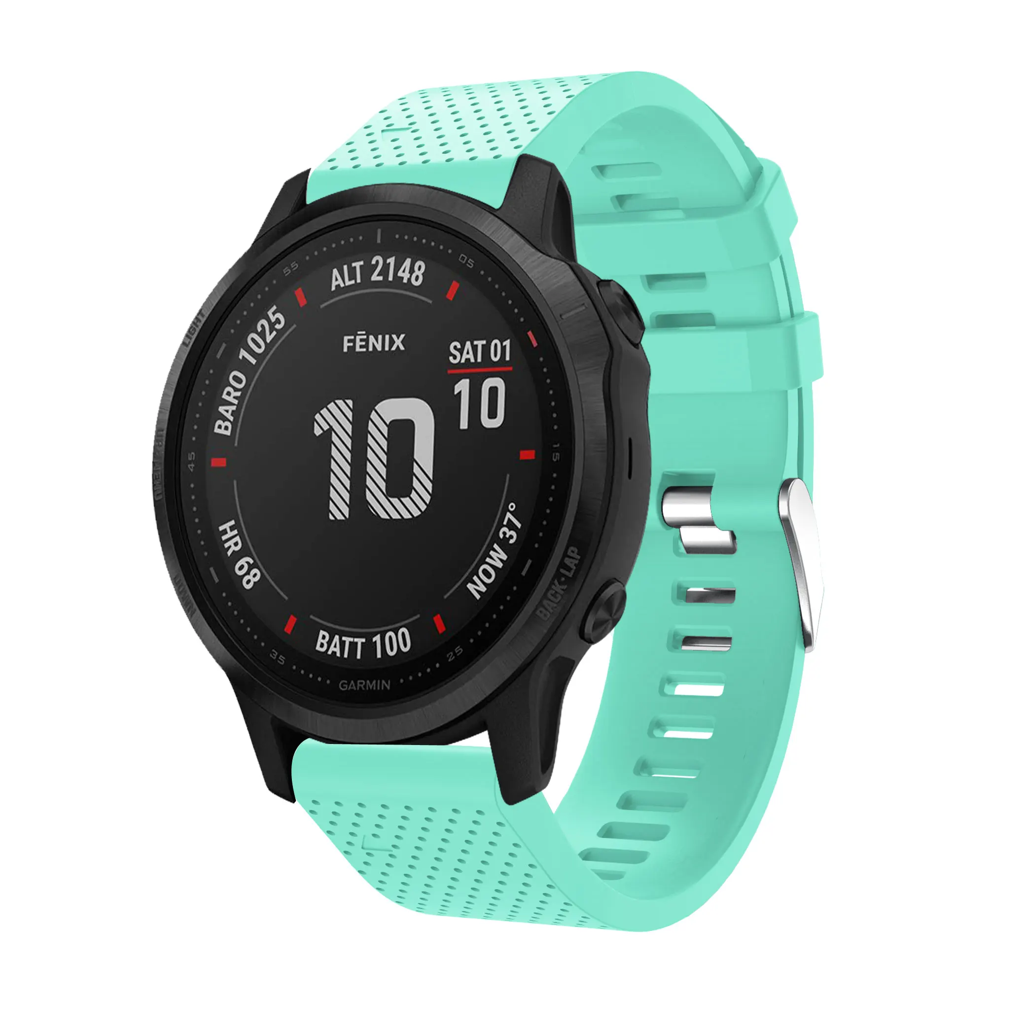 Classic Watchband For Garmin Fenix 5S soft sport Silicone Band For Garmin Fenix 6S smart Watch Quick Release fashion Wrist Strap image 2