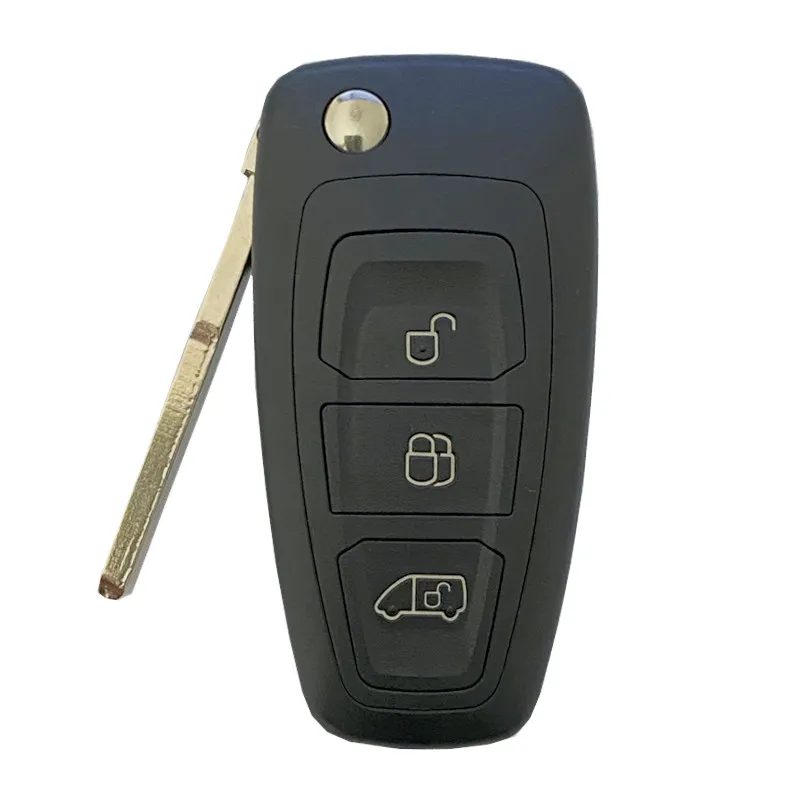 CN018057 For Ford Transit /Transit Custom 2014-2016 433MHZ 63 Chip 3 Button Flip Remote Key BK2T-15K601-AA/ AB/ AC