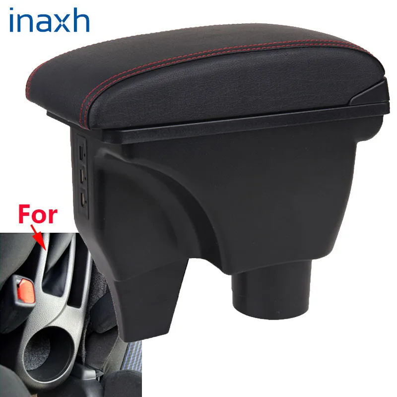 For TOYOTA Yaris Armrest For TOYOTA Yaris Vitz Car Armrest box Car Accessories Interior Parts details Storage box Retrofit parts