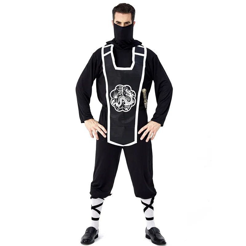 

COLDKER Adult Men Halloween Warrior Costume Japanese Killer Cosplay Uniform