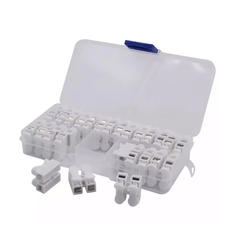 Terminal elétrico para conexão rápida, 26 peças