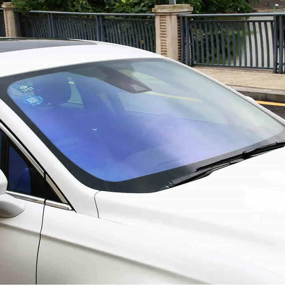 Sunice VLT55% Chameleon Blue&Green Window Tint Film Auto Car Home Glass Sticker High heat insulation solar tint 100cmx30m