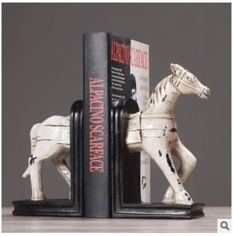 American style decorations are successful Horse book restoring ancient ways relies on originality study place office decoration