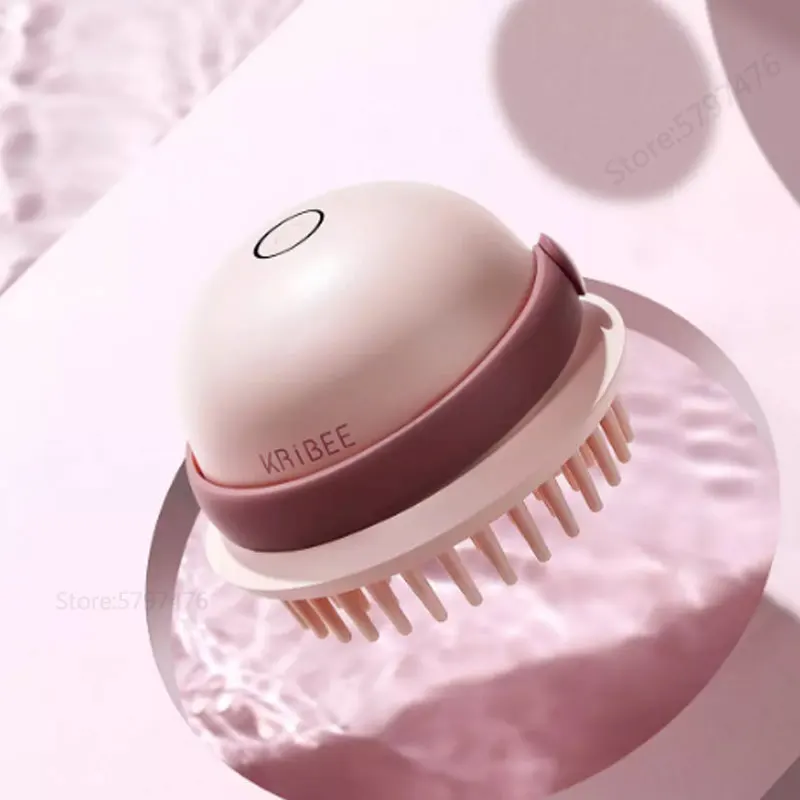 Xiaomi Kribee ไฟฟ้าหัวนวดผ่อนคลาย MassageTool สมองบรรเทานิ้วมือมือถือนวดหวี