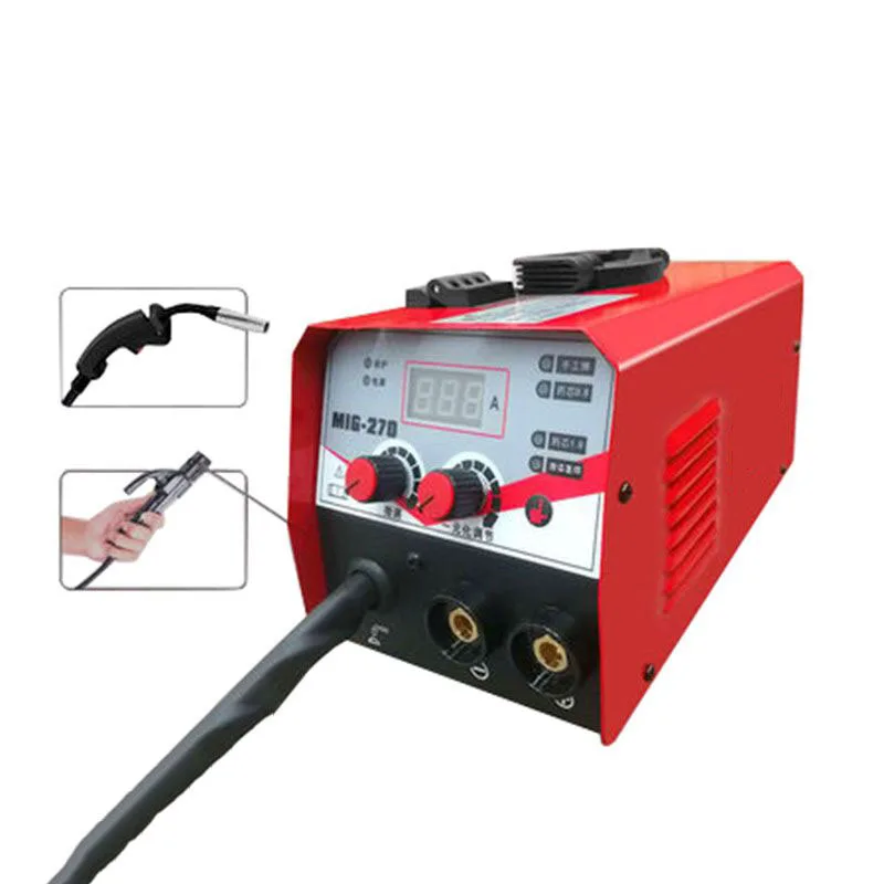 2 in 1 Digital Gas Welder Display No CO2 Gas Household Welder Protection for Electric Welding Work