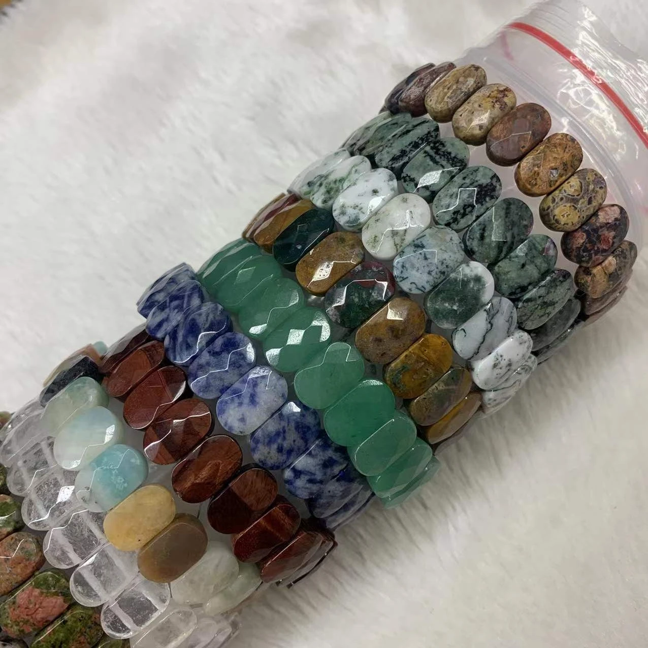 Pulsera de piedras preciosas naturales, fluorita, rodonita, amazonita, sodalita, Ojo de Tigre, lepidolita, Shungite, apatita, charoita, aguamarina