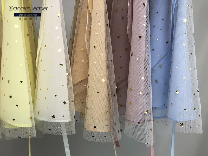 Gonna da balletto Gonna a doppio strato viola con lacci Gonna da ballo da donna abbronzata Gonna per pratica di ginnastica Gonna lirica per balletto adulto