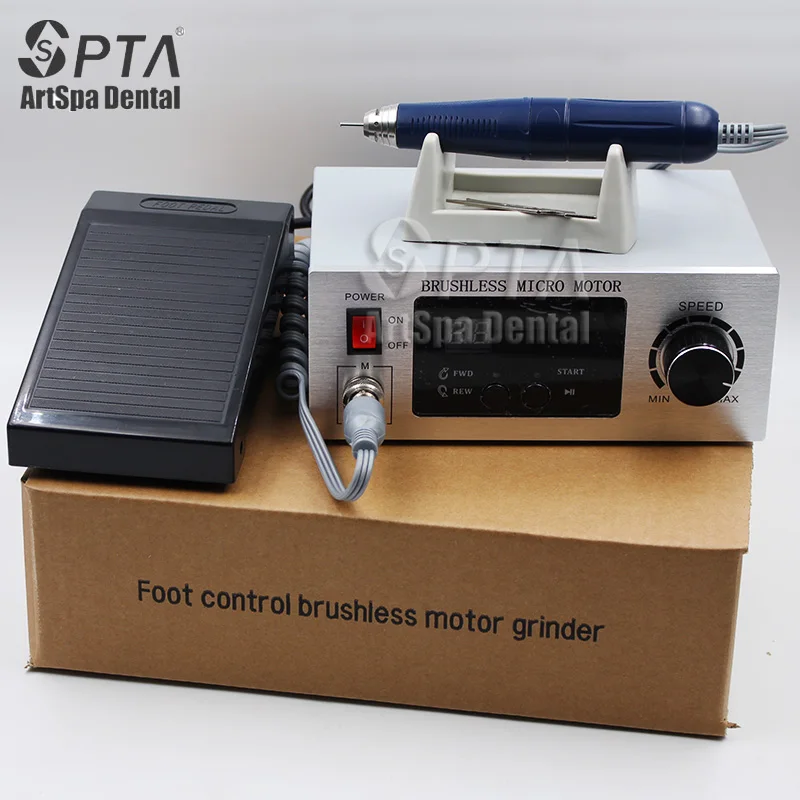 

50,000RPM Foot Control Speed Micromotor Non-Carbon Brushless Dentista Equipamento Laboratory Turbine Tip Handpiece odontotecnico