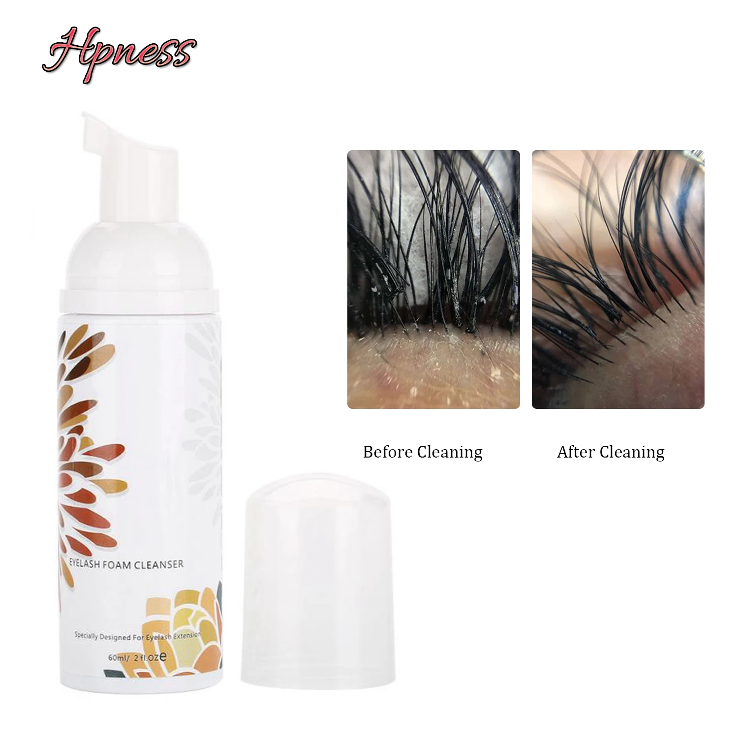 Customize With Your LOGO/Label Shampoo For Lashes Remove Grease Wholesale Free Shipping High Foaming  Non-irritating Bubble OEM