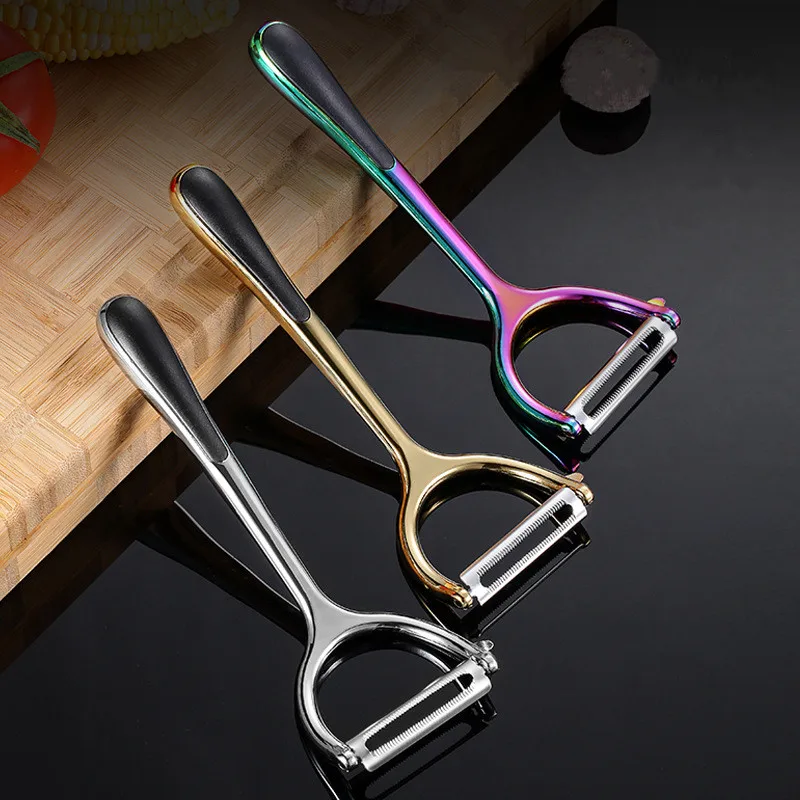 Multi-function Vegetable Fruit Peeler Stainless Steel Home Cucumber Carrot Potato Peeler Cutter Knife Kitchen Accessories