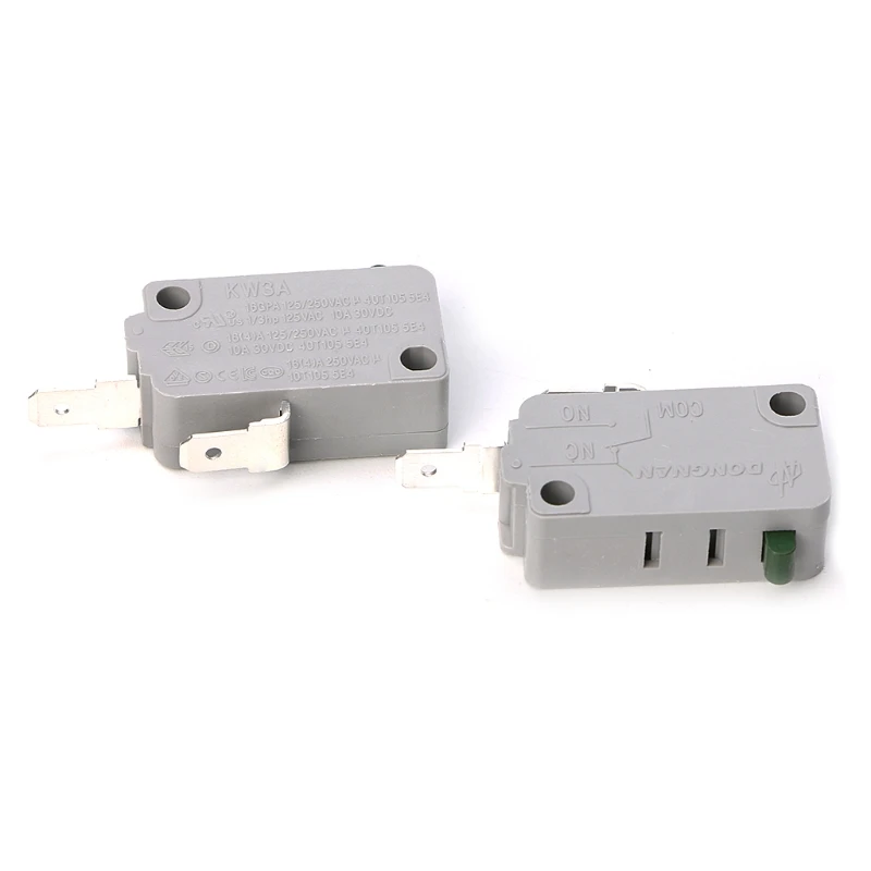 2Pcs KW3A Microwave Oven Door Micro Switch 125V/250V 16A Normally Open Switch