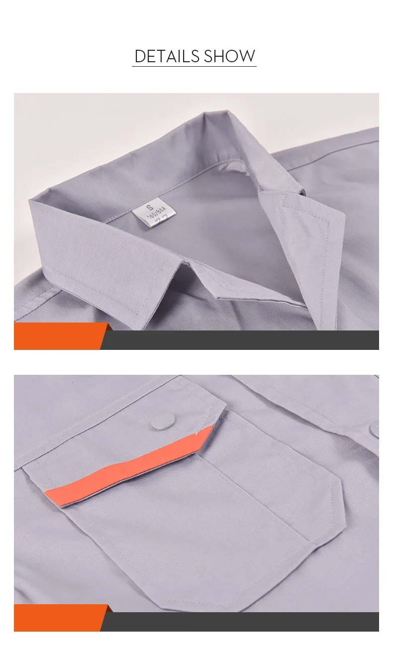 Ropa de trabajo de verano para hombres y mujeres, bata de trabajo transpirable resistente al desgaste, uniforme de taller de reparación de automóviles de ingeniería, talla grande 5xl