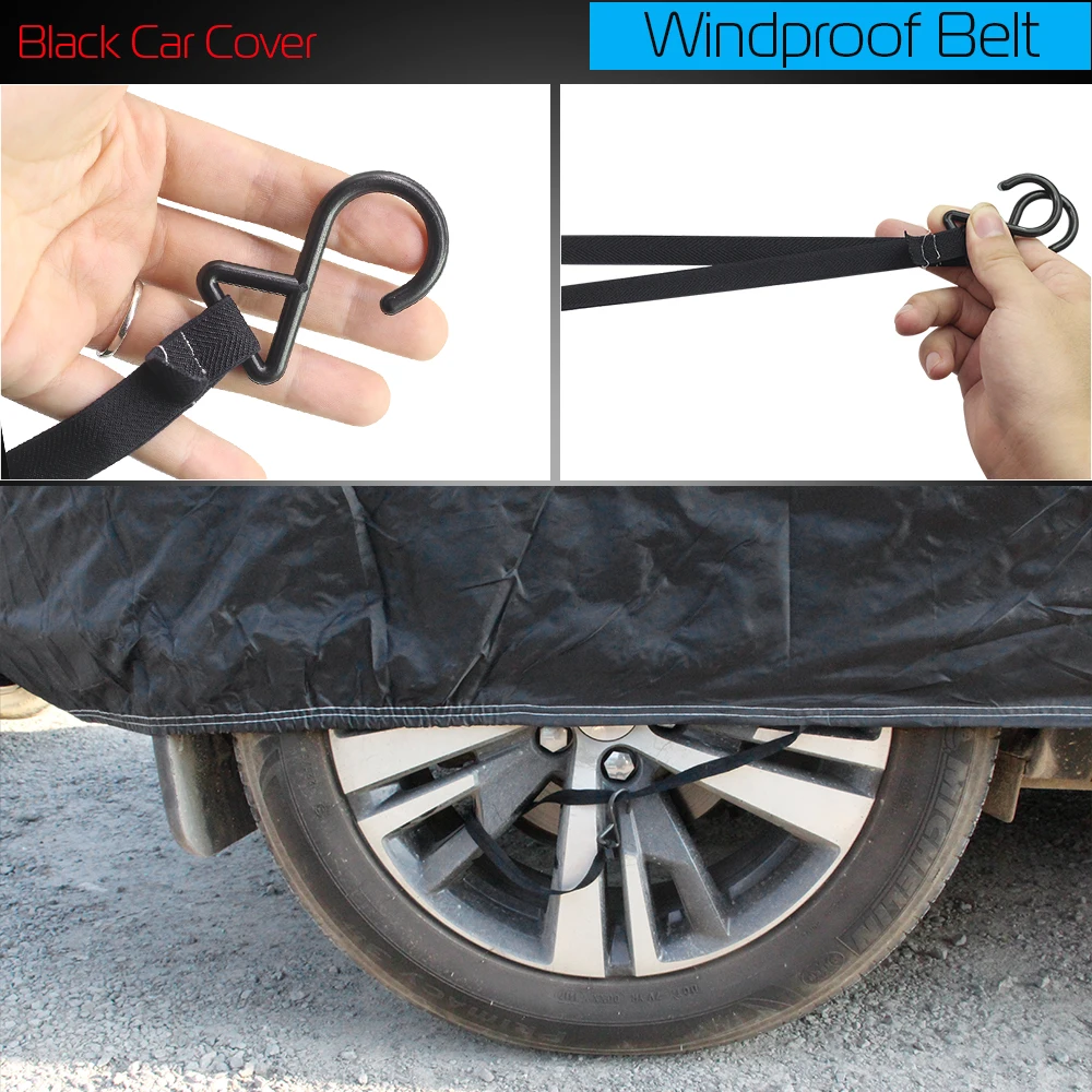 Waterproof Car Cover For BMW X1 Outdoor Summer Sun Shade Anti-UV Winter Rain Snow Prevent SUV Cover Windproof