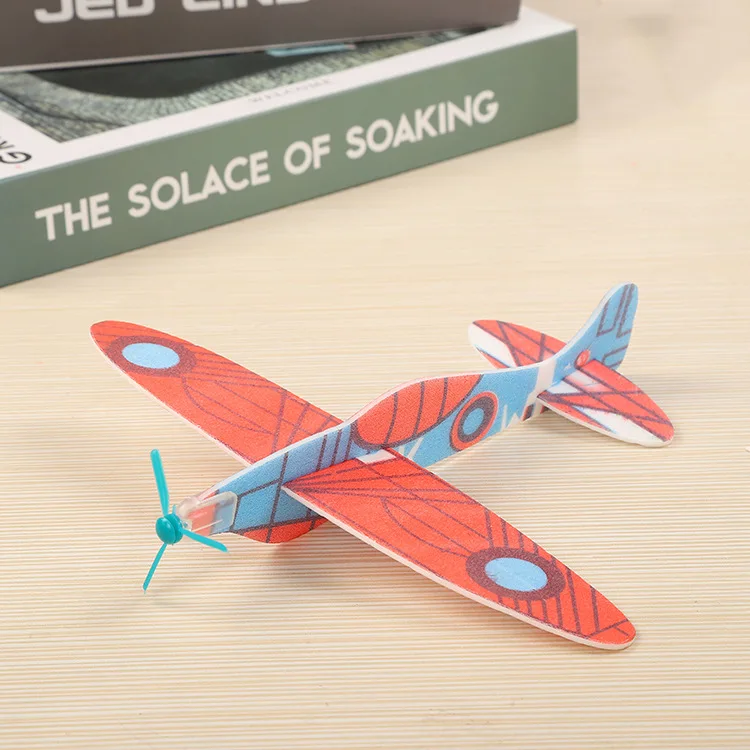 5 PCS /Lot DIY Hand Throw Flying Planes Toys Foam Aeroplane Model Fillers Flying Glider Plane The Children\'s Play Toys