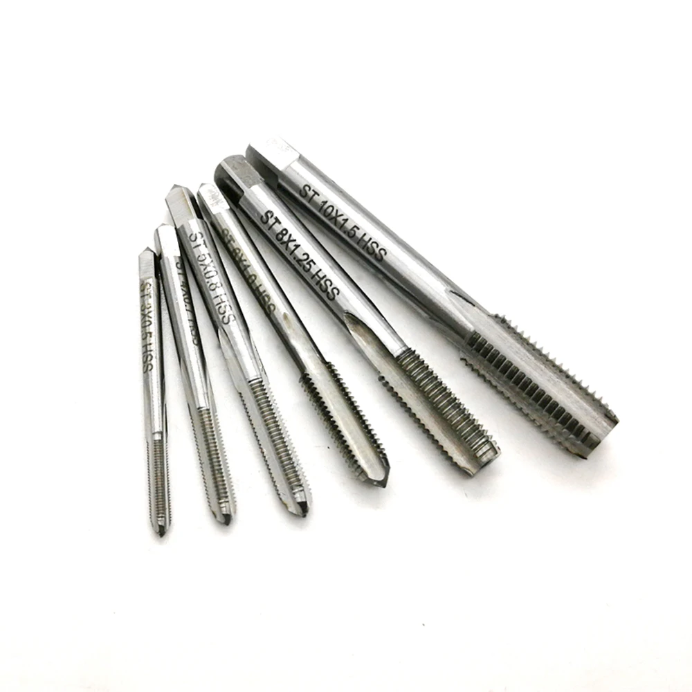 Grifo de inserción de rosca de tornillo métrica derecha HSS STI, grifos de rosca fina ST ST2 ST3 ST4 ST5 ST6 ST7 ST8 ST10 ST12 ST14 ST16 ST18 ST20