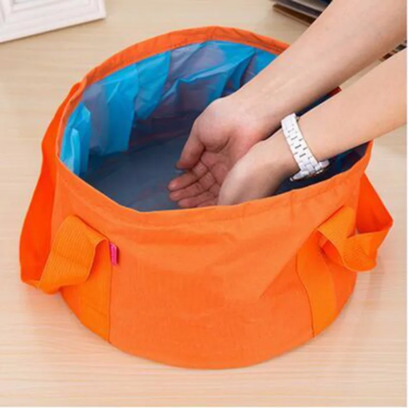 Portable Outdoor Travel Foldable Folding Camping Wash Basin Basin Bucket Bowl Sink Washing Bag Water bucket 15L