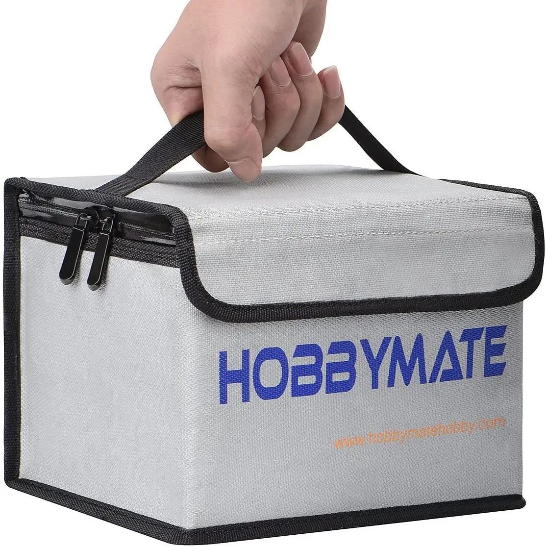 HOBBYMATE Lipo Battery Storage Fireproof Safe Guard Bag 20*15*15cm For Charging & Storage Battery Safe Bag
