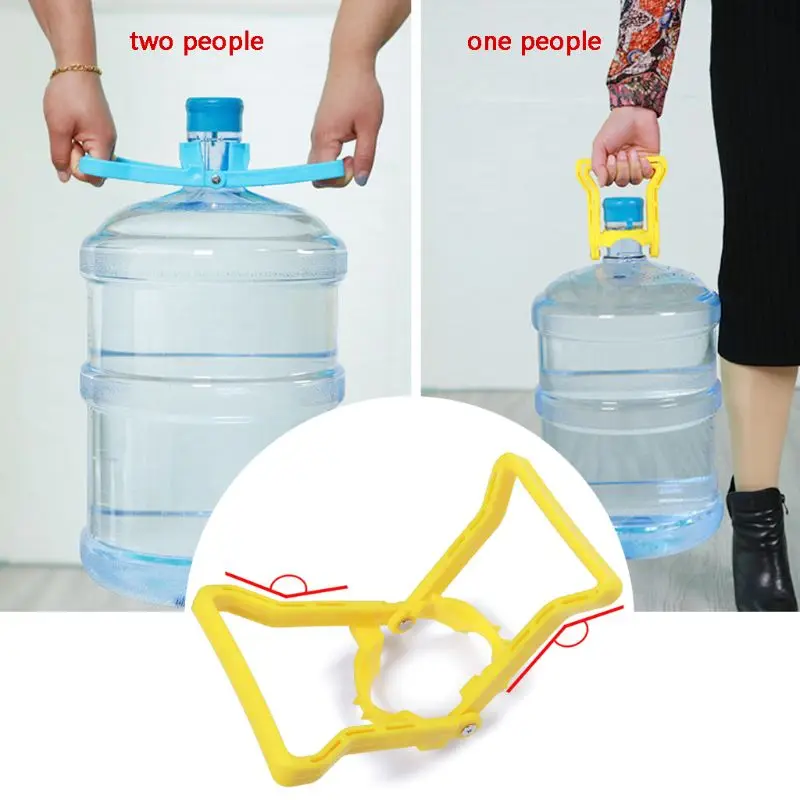 1Pcs Casuale Plastica Maniglia Acqua In Bottiglia A Risparmio Energetico Più Spessa Doppio Secchio Secchio Sollevamento Estrattore strumenti Gestione