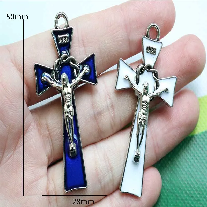 

The new INRI Christian Cross Medal, the religious Jesus Cross Medal. Notre Dame de Paris Medallion necklace Jesus cross pendant