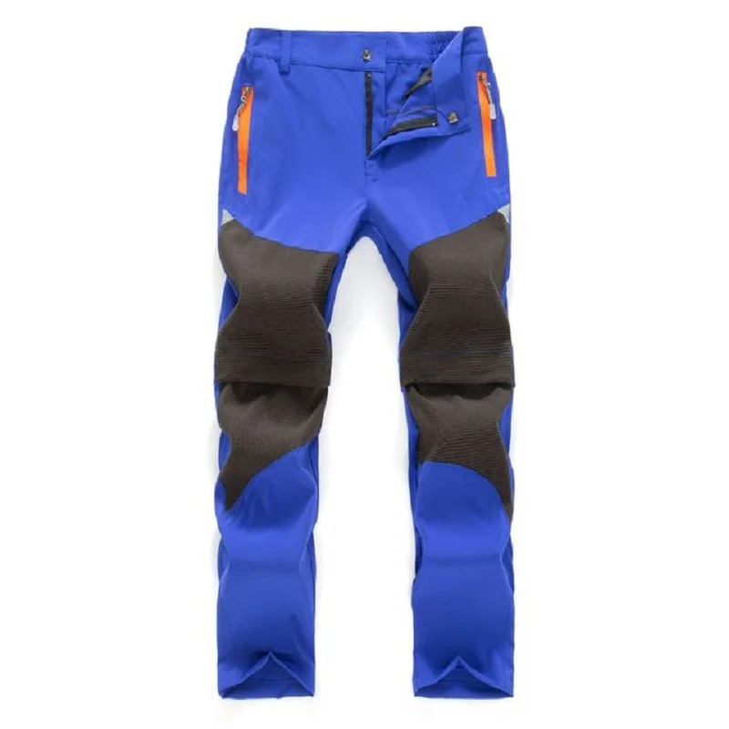 Pantalones de escalada desmontables de secado rápido para niños, pantalones de senderismo impermeables, trajes deportivos para niños, 105-170cm, Verano