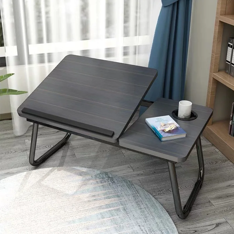 Multifunctional Simple Small Table With Adjustable Bed Desk Folded Lazy Desk Student Dormitory Study Computer Desk