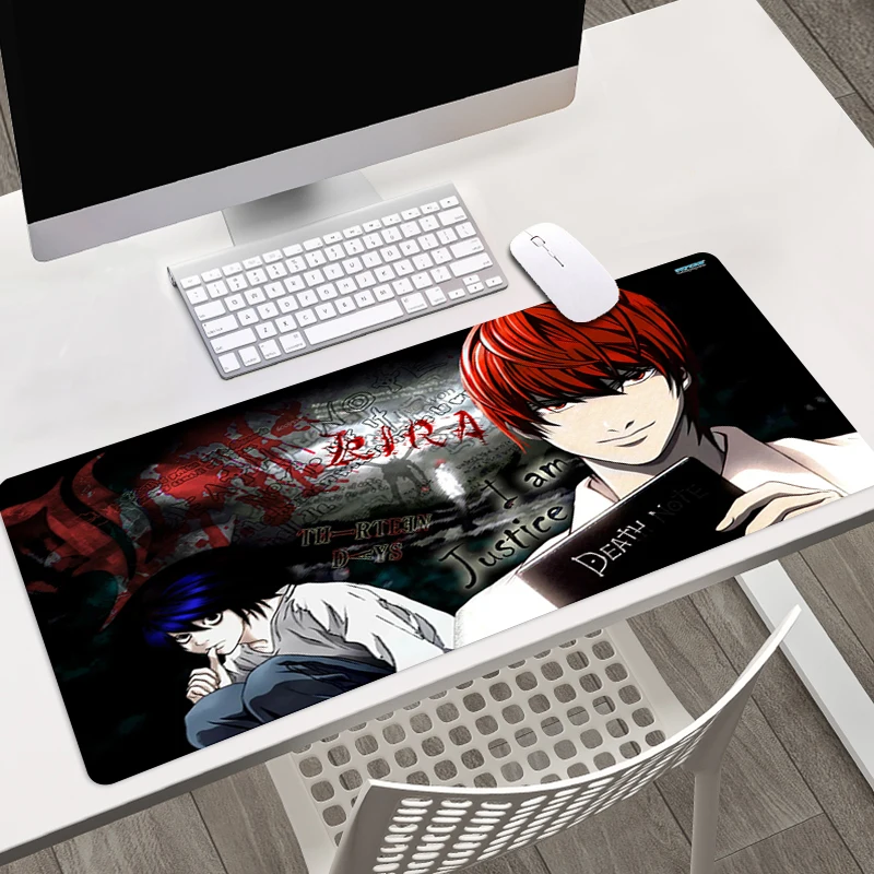 

Death Note MatsKira Gaming Mouse Pad Big Keyboard Mousepad Anime Notebook Gamer Accessories Padmouse 900x400x2mm Mat Dropship