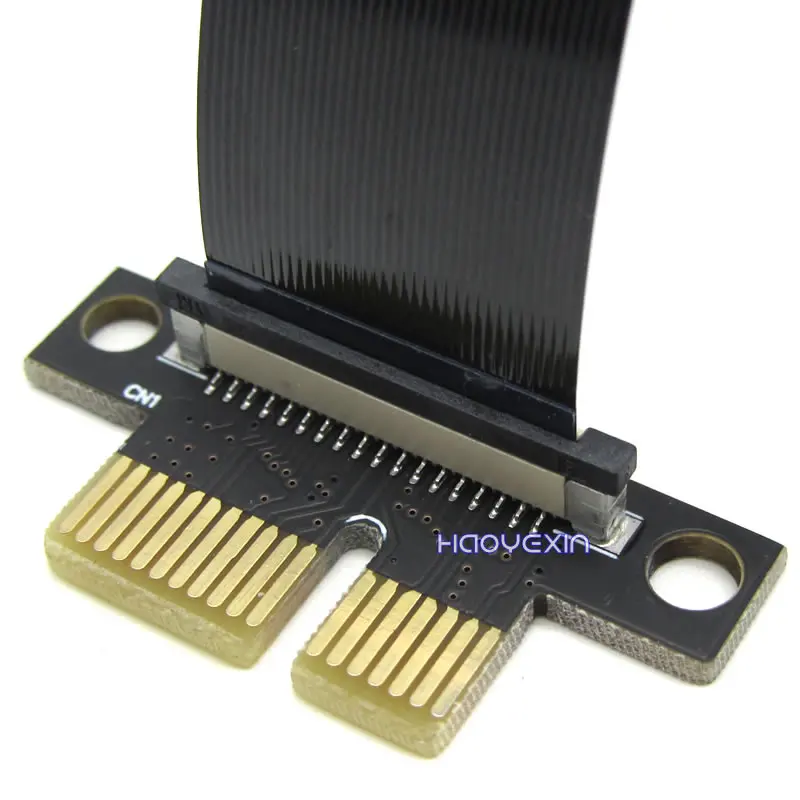 pci-e 1X FPC Express Riser Extension Single Slot High Speed Cable with PCI-E x1 cord 1x riser cable  Network card sound card