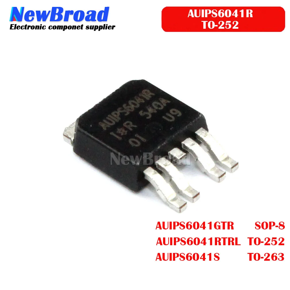 1PCS AUIPS6041GPBF AUIPS6041GTR SOP-8 AS6041 AUIPS6041RTRL AUIPS6041R TO-252 AUIPS6041S AUIPS6041STRL TO-263 AUIPS6041GTRPBF