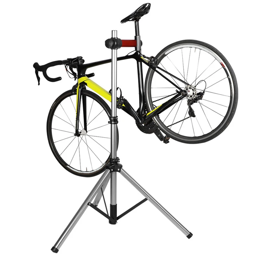 

Bike Repair Stand Professional Parking Rack Holder Bike Floor Stand Portable MTB Road Bicycle Maintenance Tools Display Stand