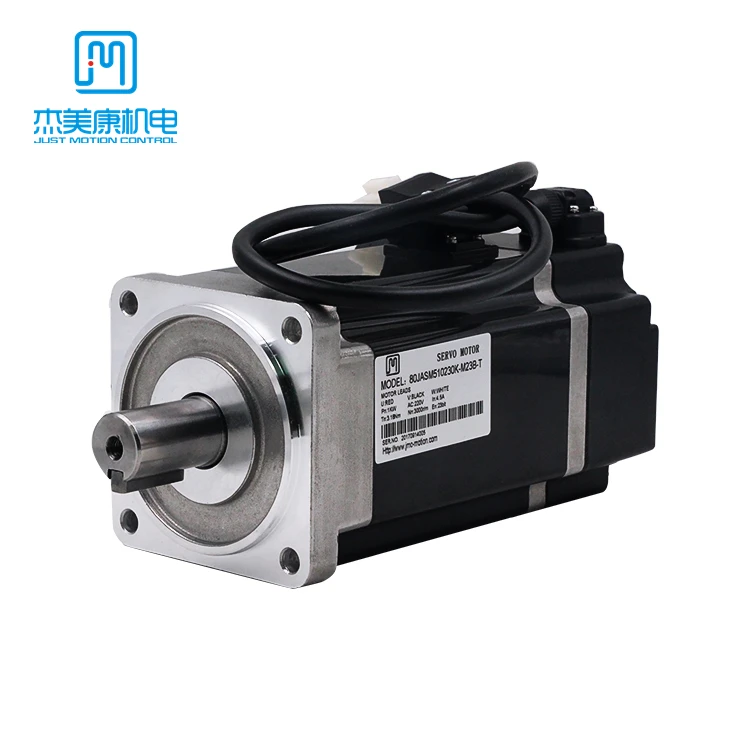 

JMC Electric Motors 220V 80mm 1KW High Speed Servo Motor & Driver Set