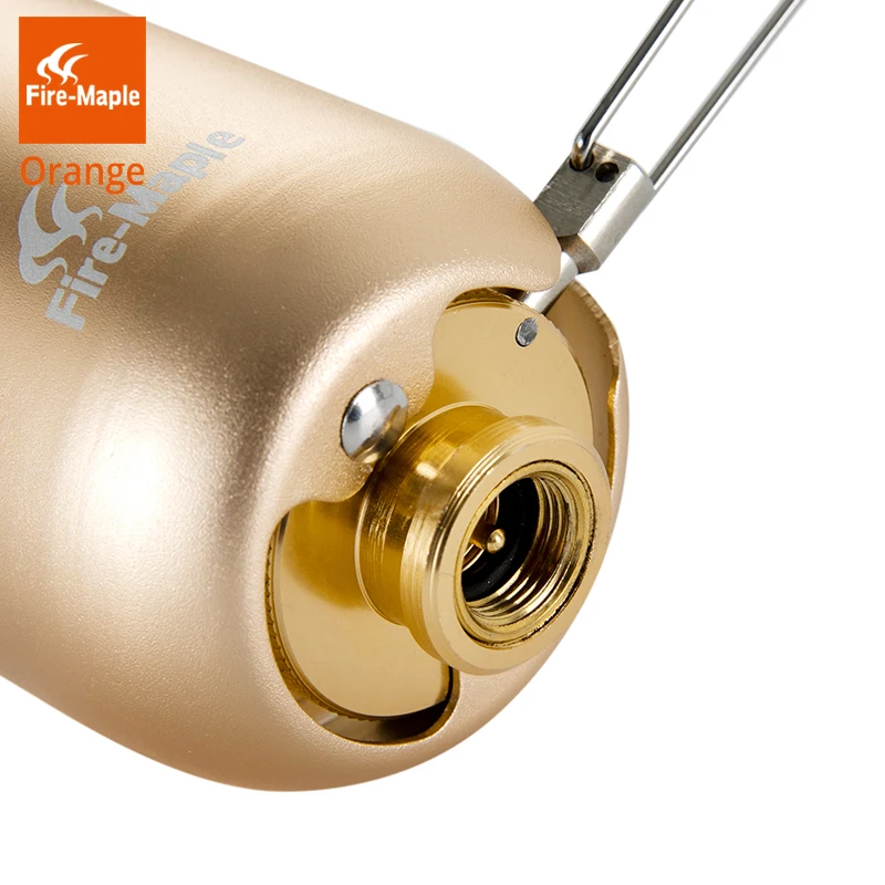 Fire Maple Orange Gas Lantern Outdoor Propane Isobutane Fuel Lights For Camping Hiking Backpacking Romantic Ambiance Gas Lamp
