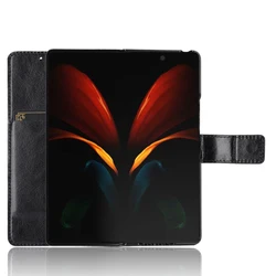 Case For Samsung Z Fold 2 5G Case Magnetic Wallet Leather Cover For Samsung Galaxy Z Fold2 5G Stand Coque Phone Cases