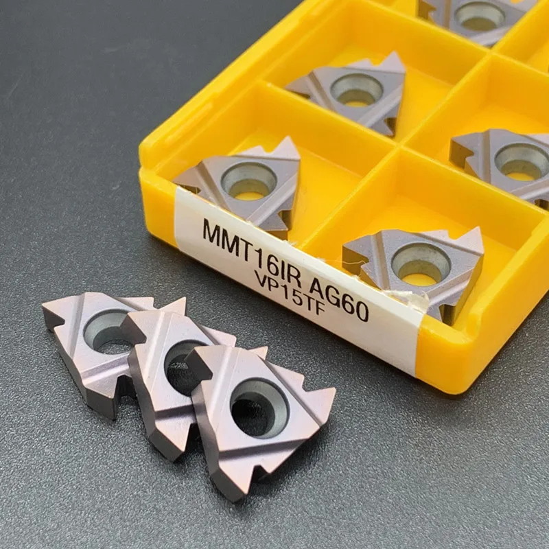 10 pz MMT16IR/ER AG60 VP15TF UE6020 US735 inserti in metallo duro utensile da tornio utensile da taglio utensili da tornio