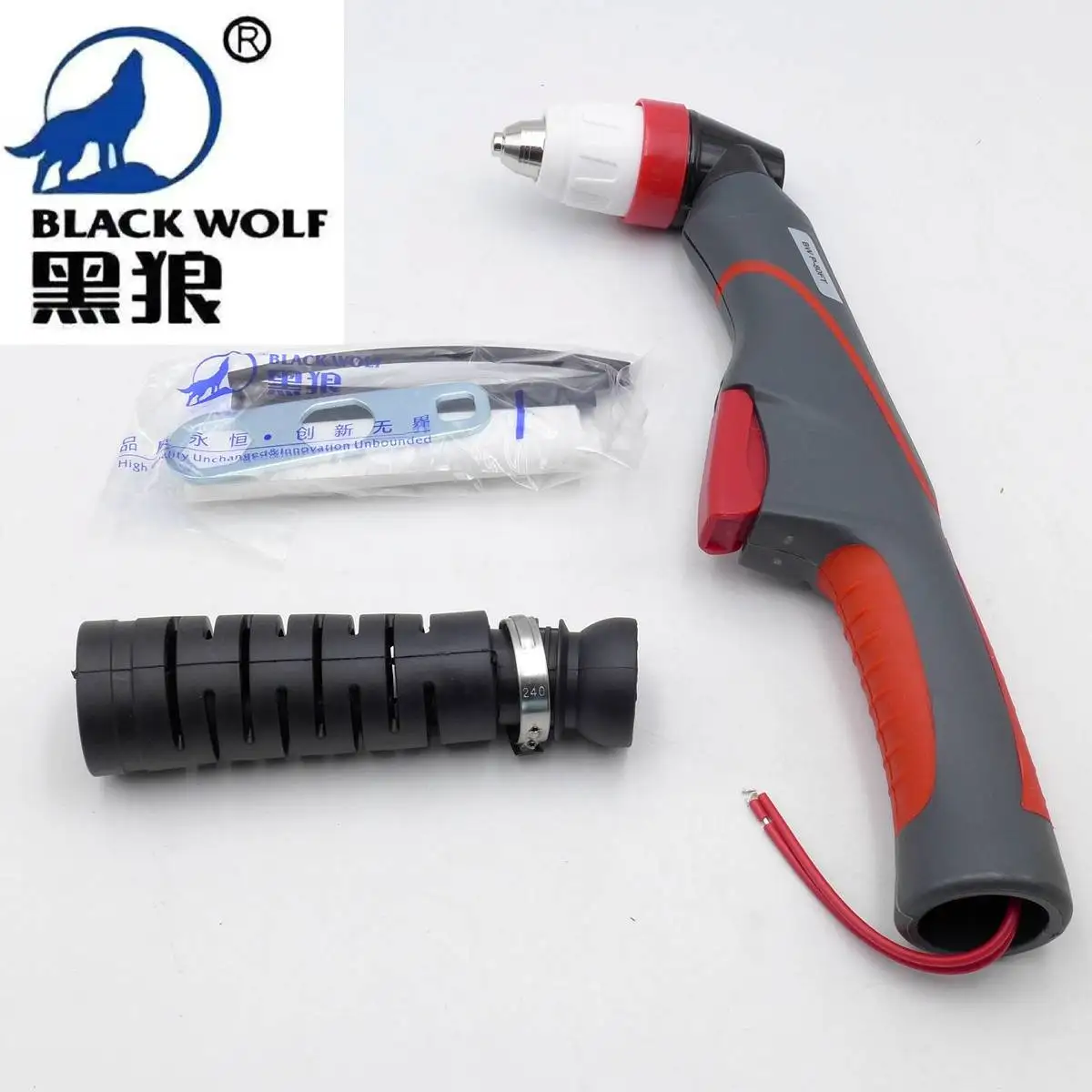 Original Black Wolf P-80 P80 Plasma Torch Head Body HF Pilot Arc M8 x 1mm Thread for Plasma Cutter LGK-100 120