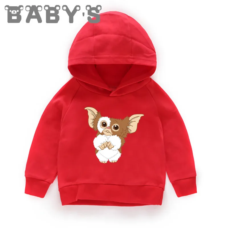 Children Hooded Hoodies Kids Cute Gremlins Gizmo Cartoon Funny Sweatshirts Baby Pullover Tops Girls Boys Autumn Clothes,KMT5170