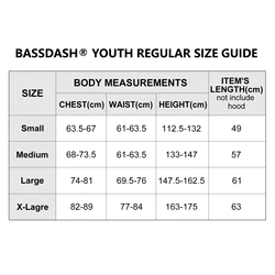 Camiseta Bassdash FS03Y UPF50+ juvenil manga larga protección solar pesca