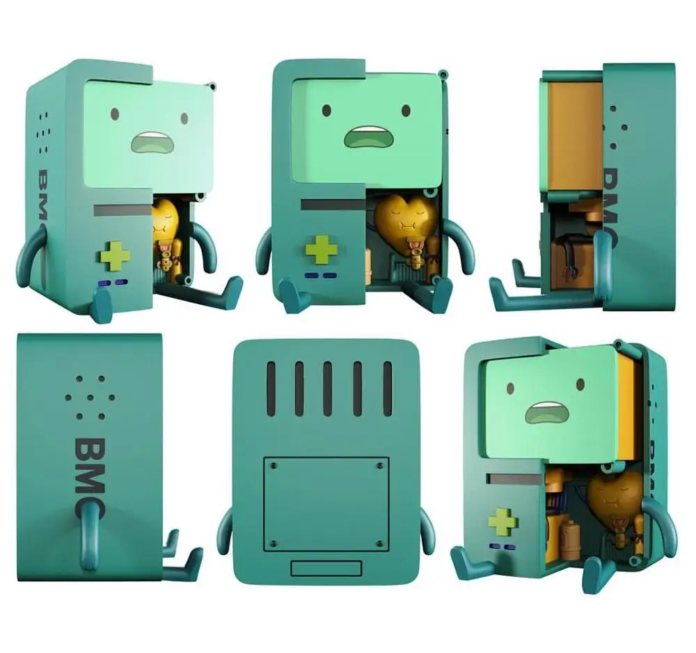 Bmo 4d xxray mestre poderoso jaxx jason freeny anatomia ornamento dos desenhos animados